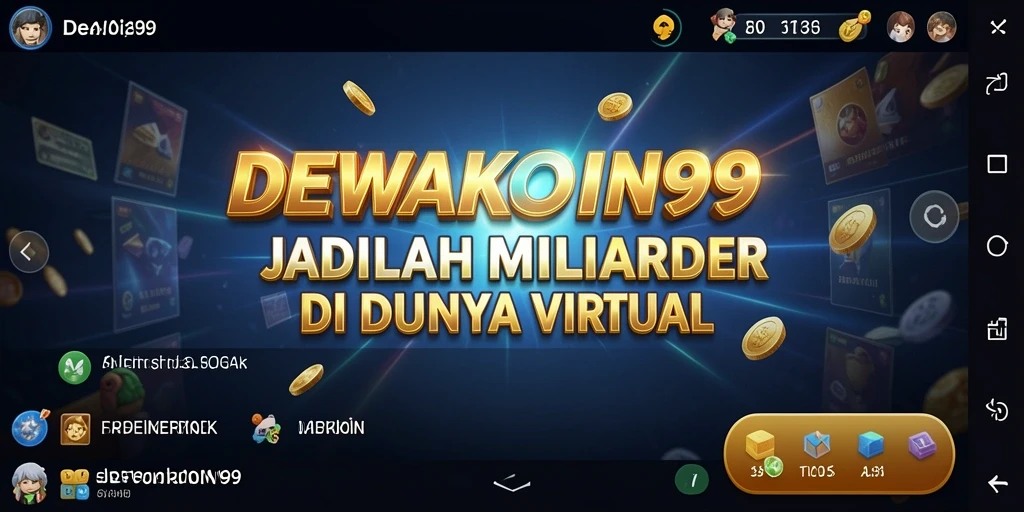 Gameplay seru DEWAKOIN99 yang menampilkan strategi bisnis cerdas.