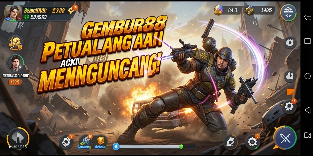 Tangkapan layar aksi mendebarkan dalam GEMBUR88 yang penuh dengan pertarungan.