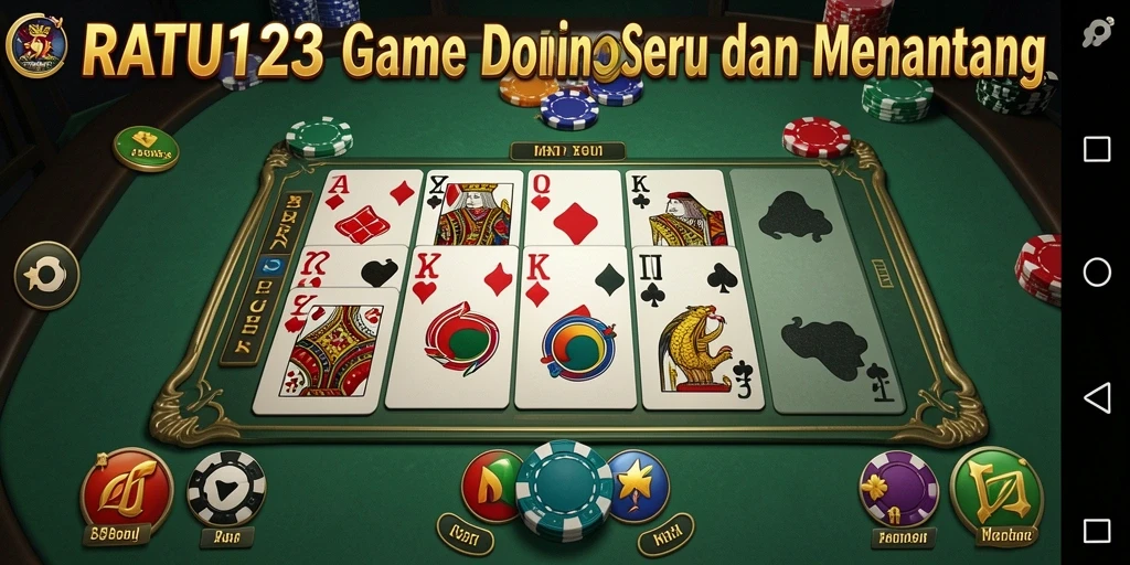Tampilan gameplay menarik dari RATU123 dengan grafis yang memukau.