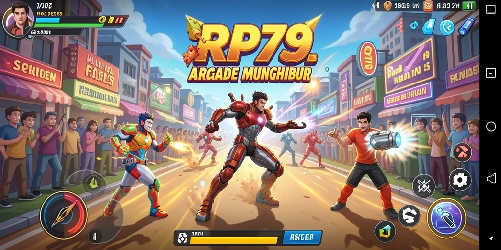 Gameplay seru dengan grafis menawan dalam RP79.