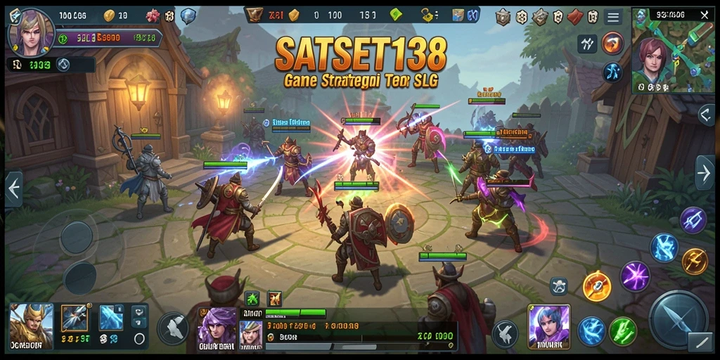 Tampilan gameplay SLG di SATSET138 dengan aksi seru.